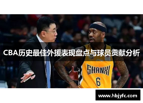 CBA历史最佳外援表现盘点与球员贡献分析